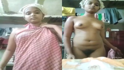 Kanchipuram village 19yr girl beautiful boobs and pussy
