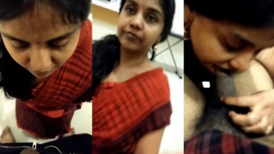 Chennai beautiful housewife tasting hubby's friend dick