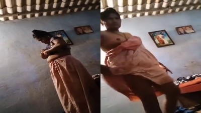 Dress changing aunty's hidden cam capture