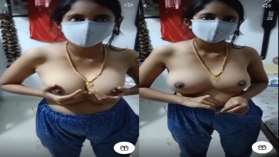 Keralam housewife beautiful nude nipple play with voice