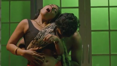 Young man dreaming fucking friend's wife in porn film