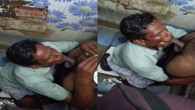 Tamilnadu gay uncle bathroom blowjob sexy tape
